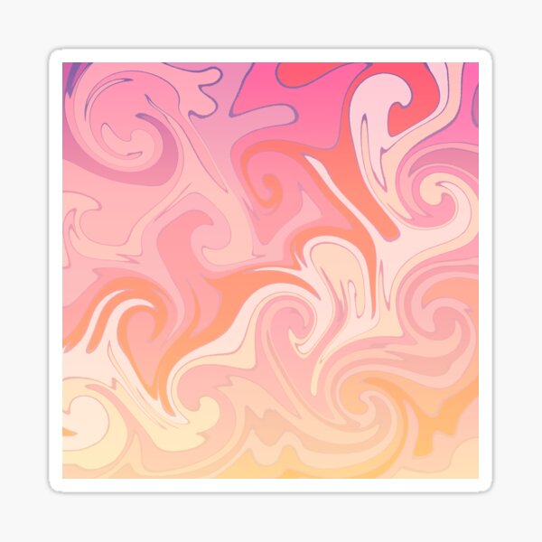 Aperçu de l'œuvre Nuages psychédéliques fanés créée et vendue par JaygiesDesign.