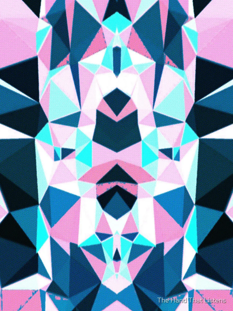 Thumbnail 4 of 4, iPhone Case, Abstract geometric background designed and sold by The Hand That Listens.