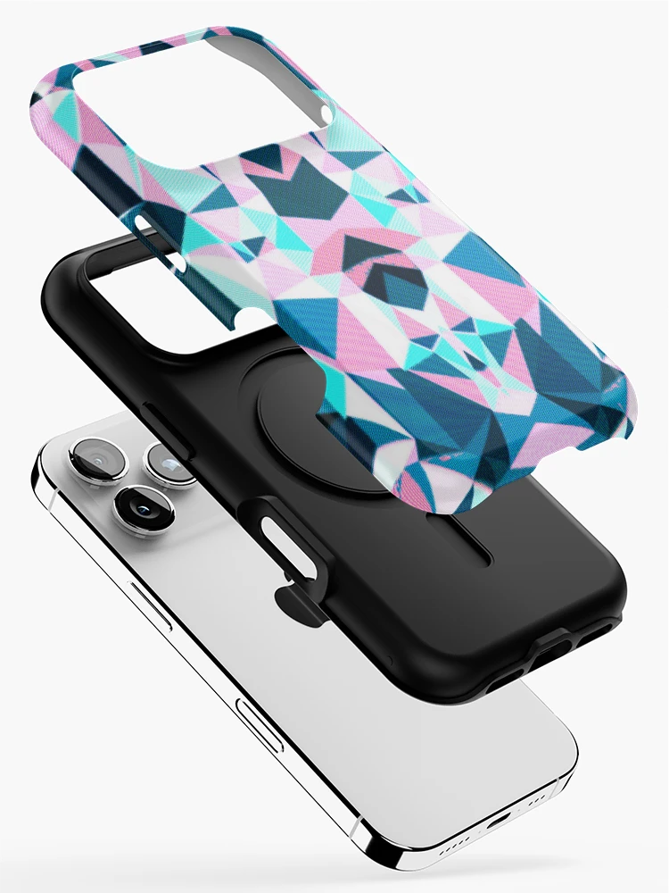 Thumbnail 2 of 4, iPhone Case, Abstract geometric background designed and sold by The Hand That Listens.