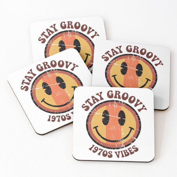 Item preview, Stay Groovy - Retro Smiley Face designed and sold by SignumShop.