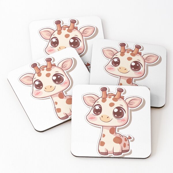 Item preview, Cute Giraffe designed and sold by NicolasGlowArt.