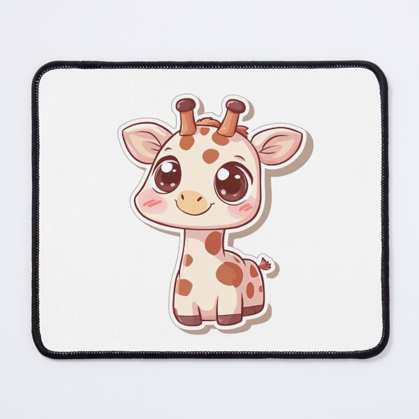 Item preview, Cute Giraffe designed and sold by NicolasGlowArt.