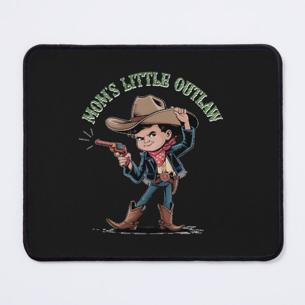 Item preview, Mom's Little Outlaw" - Western Cowboy Kid designed and sold by OwlWorks.