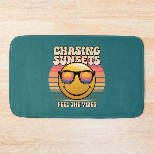 Item preview, Chasing Sunsets - Retro Smiley Face designed and sold by SignumShop.