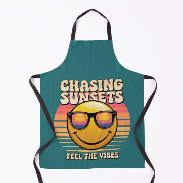 Item preview, Chasing Sunsets - Retro Smiley Face designed and sold by SignumShop.