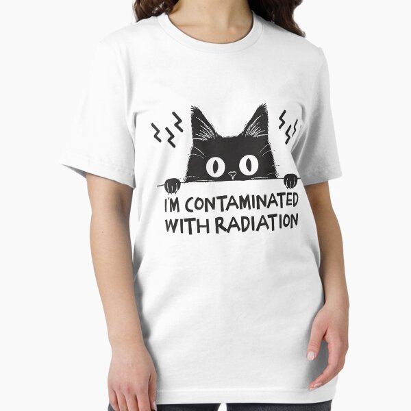 Artikel-Vorschau von Ich bin mit Strahlung kontaminiert. Lustiges Meme mit japanischer Katze, designt und verkauft von DreamyNature.