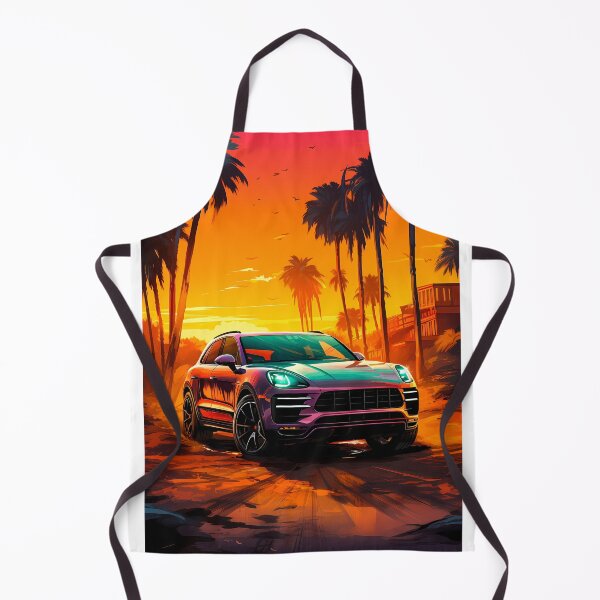Item preview, Tropical Power: SUV In Golden Hour designed and sold by RevUpDesign.