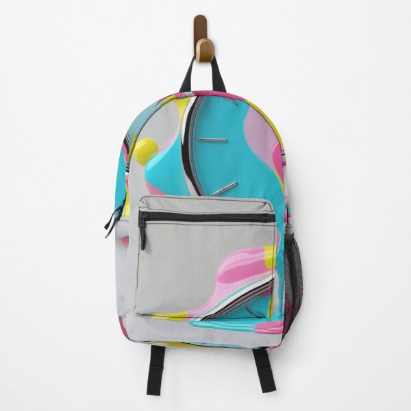 Item preview, Melting Time: Dripping Pastel Clock Art designed and sold by Leader Designer.