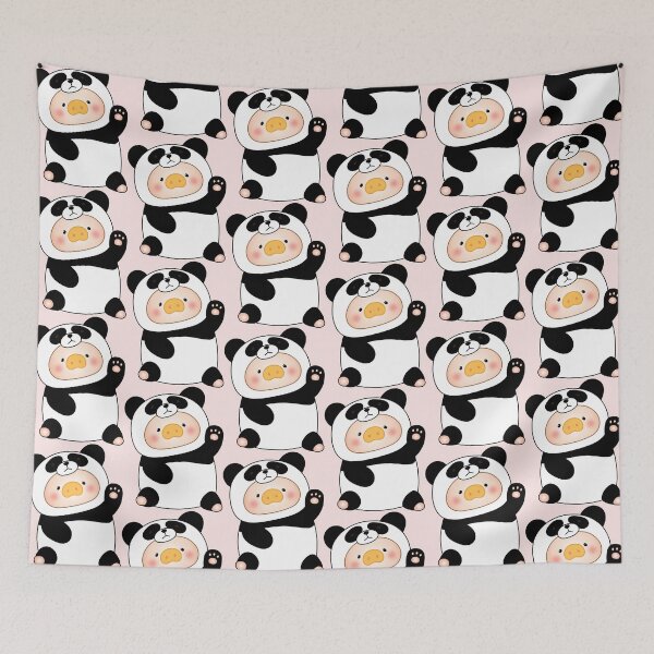 Item preview, lulu pig panda designed and sold by xianxiu-ling.