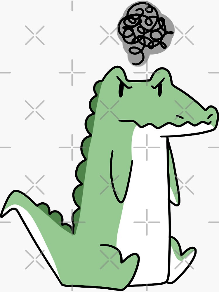 Grumpy Alligator by SaradaBoru