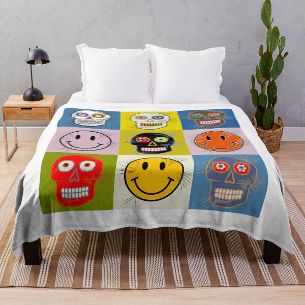 Item preview, Smiles & Skulls, Playful Clash of Life and Death, funnyfits70, Humor, Funny, retro, vintage, funny quotes, animal humor, designed and sold by FunnyFits70.