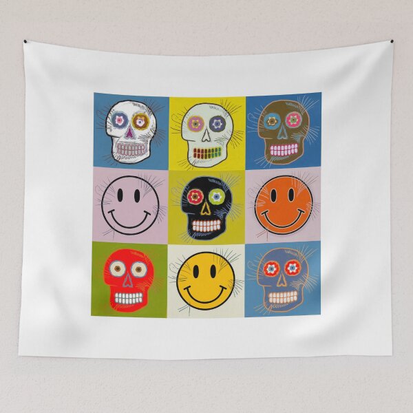 Item preview, Smiles & Skulls, Playful Clash of Life and Death, funnyfits70, Humor, Funny, retro, vintage, funny quotes, animal humor, designed and sold by FunnyFits70.
