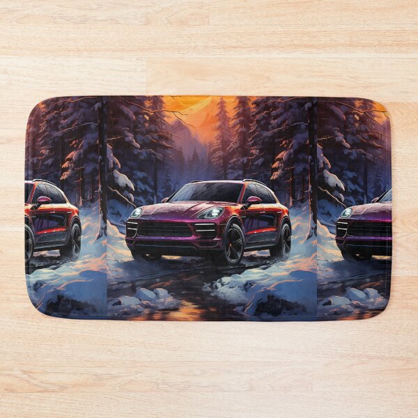 Item preview, Sunset Over Snow: Winter SUV Journey designed and sold by RevUpDesign.