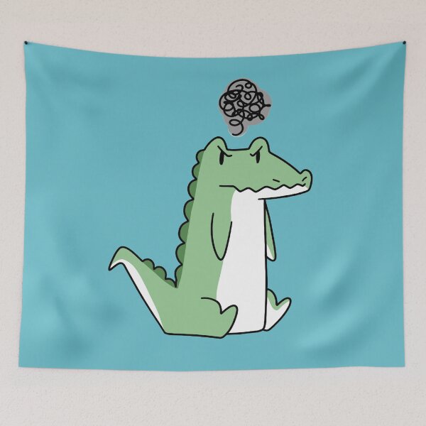 Item preview, Grumpy Alligator  designed and sold by SaradaBoru.