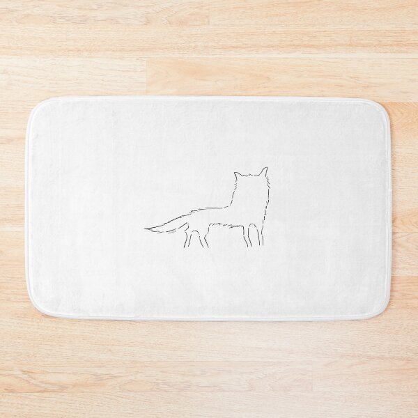 Item preview, Fantastic Mr Fox wolf Fine Line designed and sold by aartbylilli.