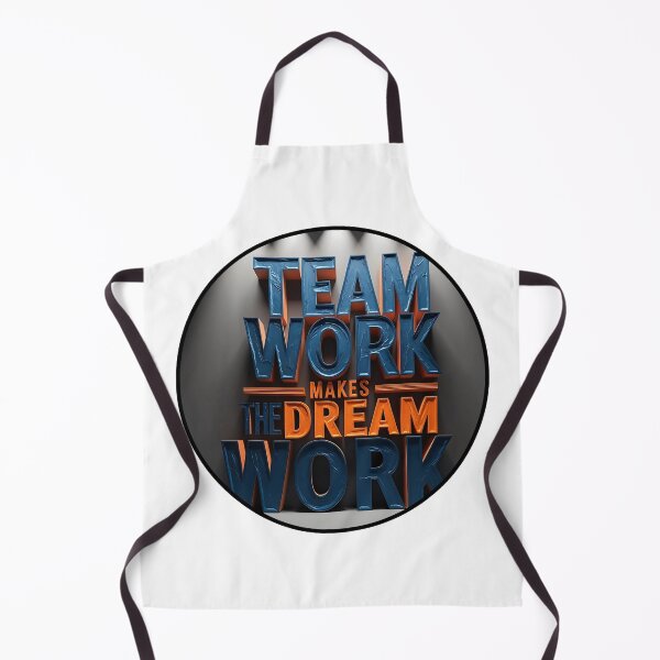 Item preview, Motivational Quote – Team Work Makes The Dream Work designed and sold by PING 999 STUDIO.