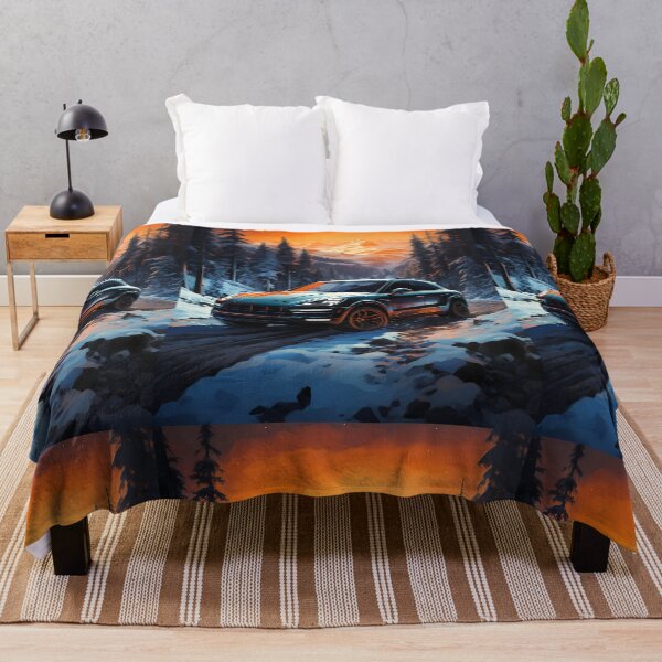 Item preview, Sunset Over Peaks:  Powerful SUV in Action designed and sold by RevUpDesign.