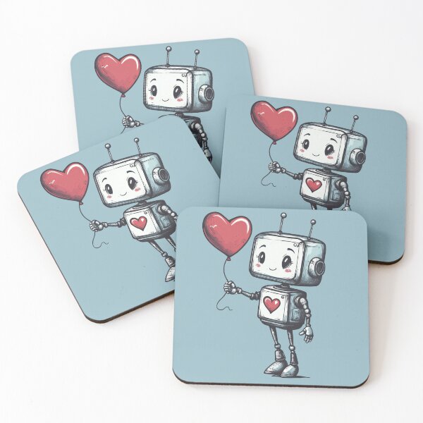 Item preview, Techno Love, Robot Heart designed and sold by TojoStudios.