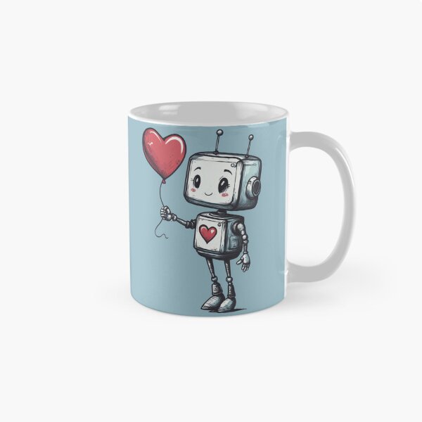 Item preview, Techno Love, Robot Heart designed and sold by TojoStudios.