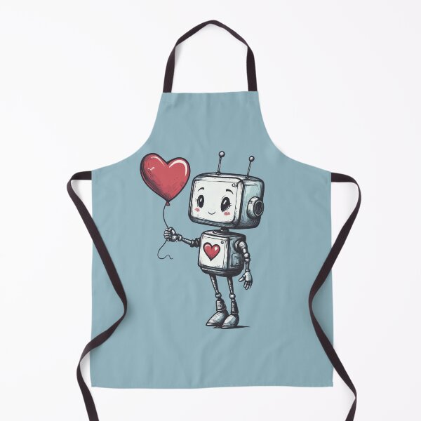 Item preview, Techno Love, Robot Heart designed and sold by TojoStudios.