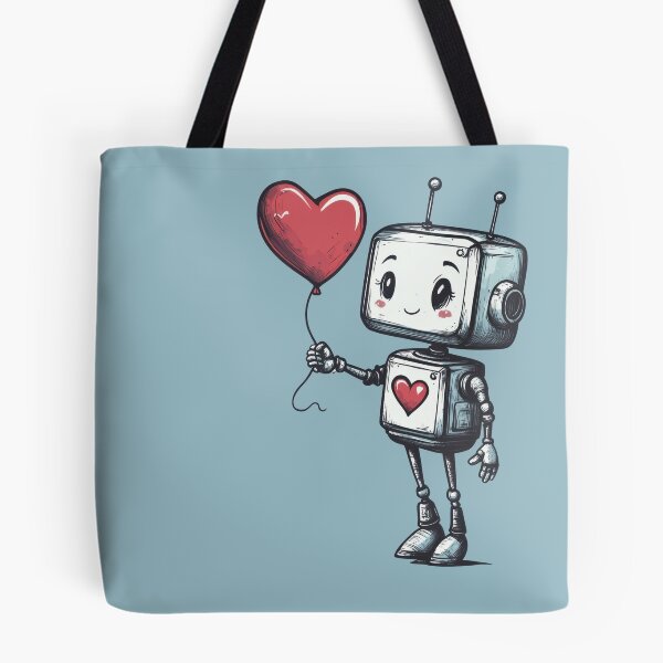 Item preview, Techno Love, Robot Heart designed and sold by TojoStudios.