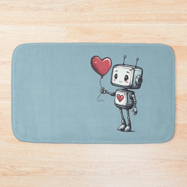 Item preview, Techno Love, Robot Heart designed and sold by TojoStudios.