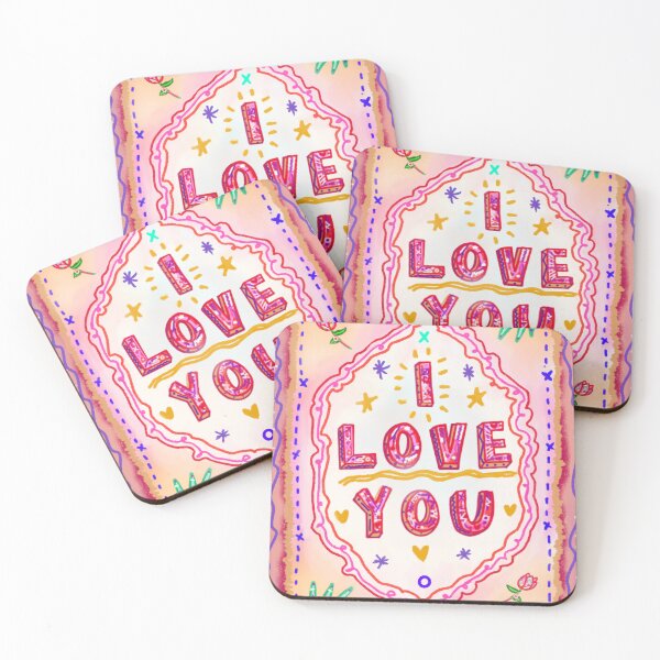 Item preview, I LOVE YOU Valentines card anniversary proposal designed and sold by urkiddingm8.