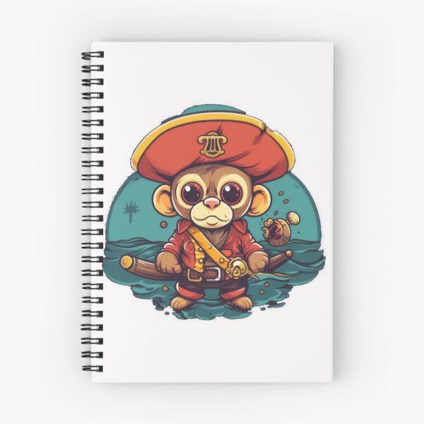 Item preview, Captain Pirate Ape On The Sea designed and sold by Flash Flick Ideas.