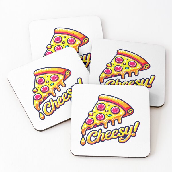 Item preview, Cheesy Pizza Slice designed and sold by Akioos.