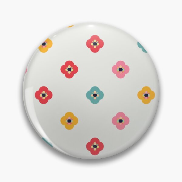 Item preview, Retro Floral Repeat designed and sold by Furbulous Faces.