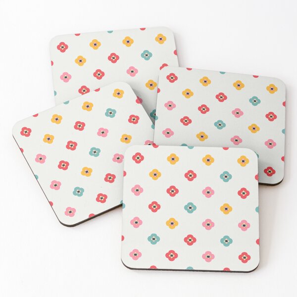 Item preview, Retro Floral Repeat designed and sold by Furbulous Faces.