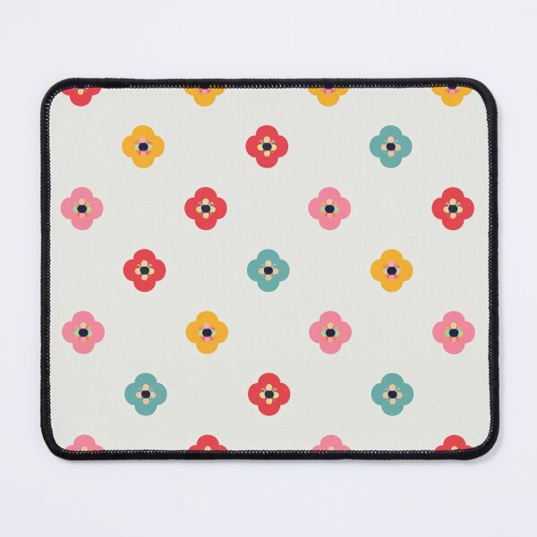 Item preview, Retro Floral Repeat designed and sold by Furbulous Faces.