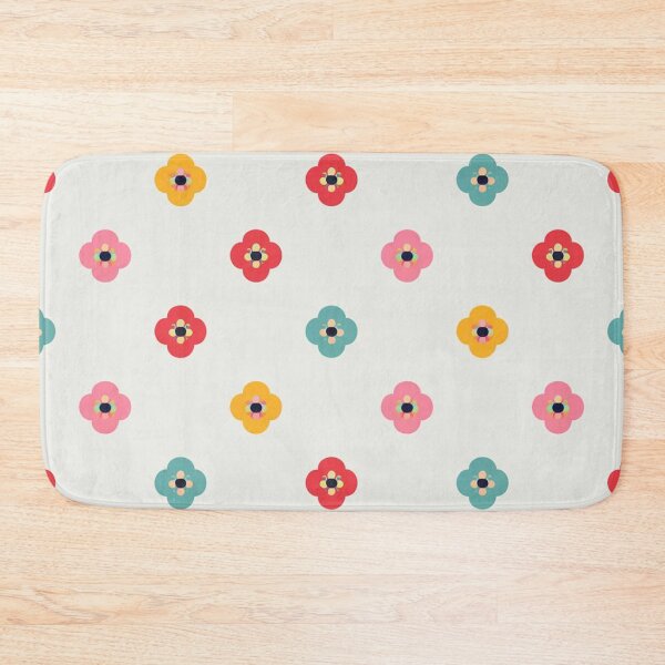 Item preview, Retro Floral Repeat designed and sold by Furbulous Faces.
