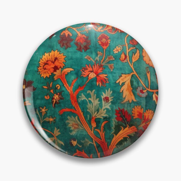 Item preview, Red Green Silk Floral Tree Carpet designed and sold by GrinGalore.