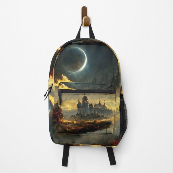 Item preview, Fantasy Castle Shrouded in Moonlit Mist designed and sold by Amr Siam.