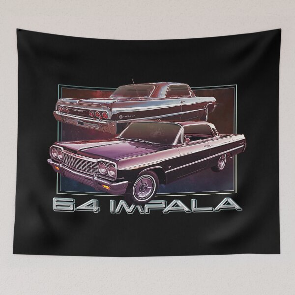 Item preview, Black 64 Impala Super Sport designed and sold by AGED Limited.
