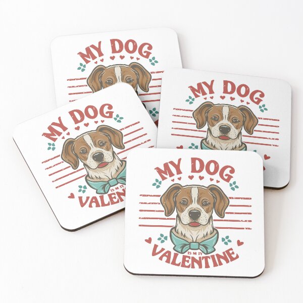 Item preview, st bernard happy valentines day, My dog is my valentine designed and sold by ROOFY-HK.