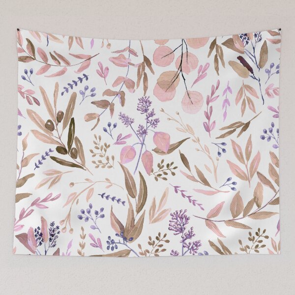Item preview, Eucalyptus Leaves Pattern - Colorful designed and sold by Anis Illustration.