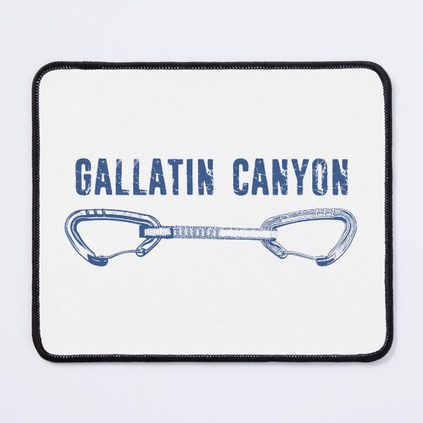 Item preview, Gallatin Canyon Montana Rock Climbing Quickdraw designed and sold by Esskay Designs.