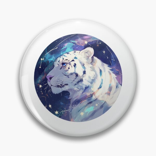 Item preview, Cute galaxy White Tiger designed and sold by SMARTKIT  DESIGNAGENCY.