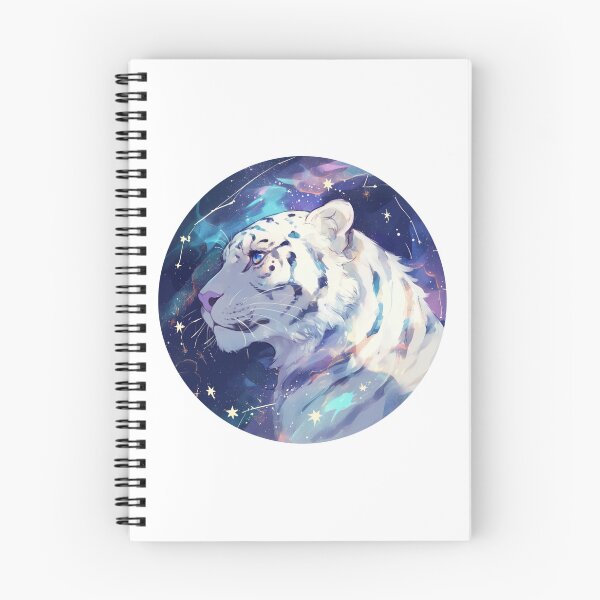 Item preview, Cute galaxy White Tiger designed and sold by SMARTKIT  DESIGNAGENCY.