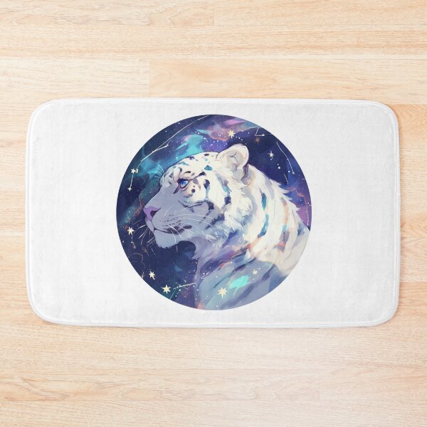 Item preview, Cute galaxy White Tiger designed and sold by SMARTKIT  DESIGNAGENCY.
