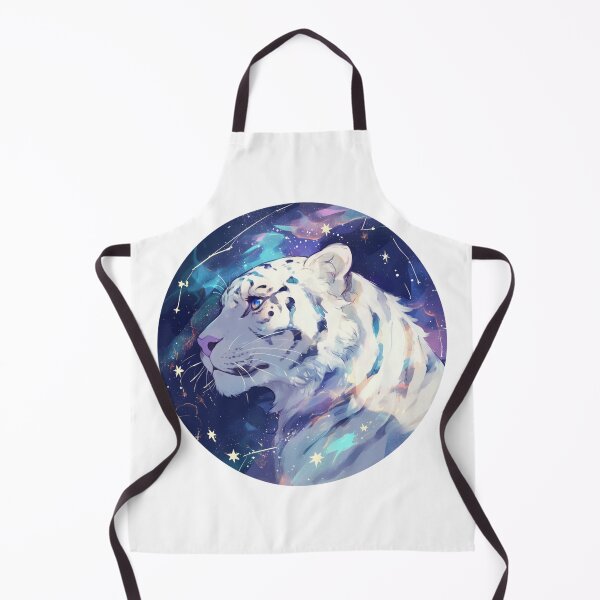 Item preview, Cute galaxy White Tiger designed and sold by SMARTKIT DESIGNAGENCY.