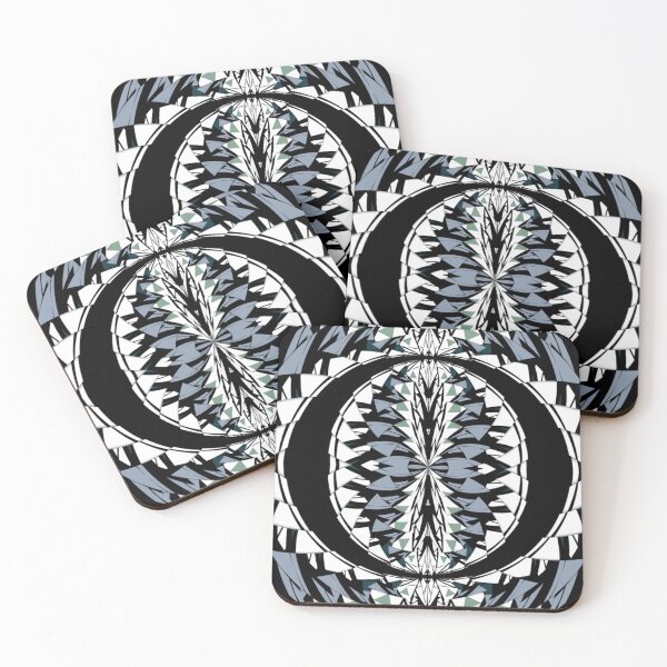 Item preview, Circle Dance Abstract Art by Jenny Meehan Blue  designed and sold by Jenny Meehan Art Prints and Patterns  .