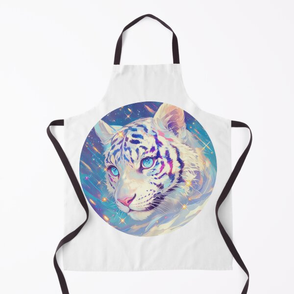 Item preview, Cute galaxy White Tiger designed and sold by SMARTKIT DESIGNAGENCY.