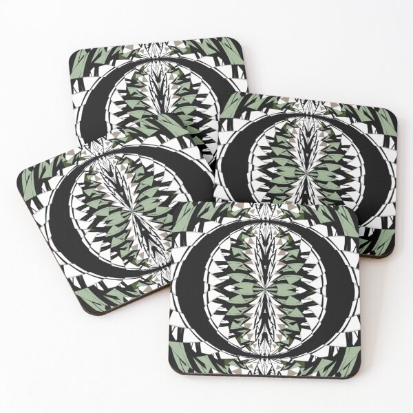 Item preview, Circle Dance Abstract Art by Jenny Meehan Green designed and sold by Jenny Meehan Art Prints and Patterns  .
