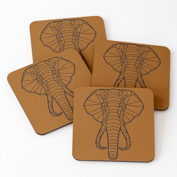 Item preview, Geometric Elephant Design designed and sold by LuizSilva1983.