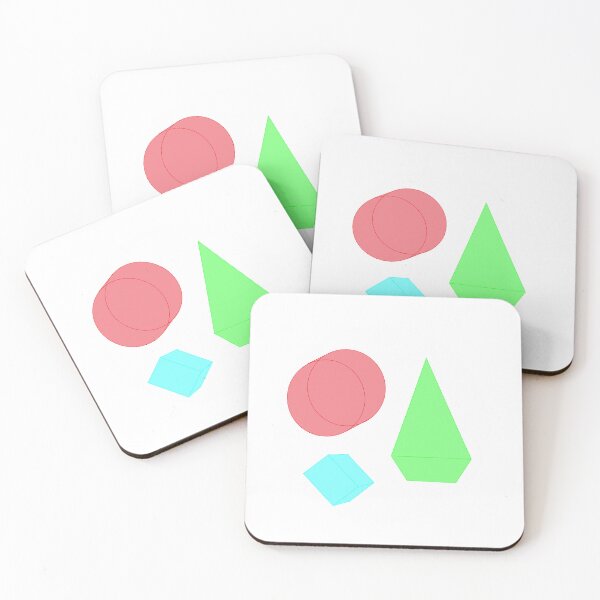 Item preview, Shapes: Triangle, cube, cylinder  designed and sold by RedEyeWolf.