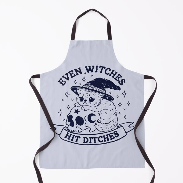 Item preview, Even Witches Hit Ditches designed and sold by Itouchedabee.