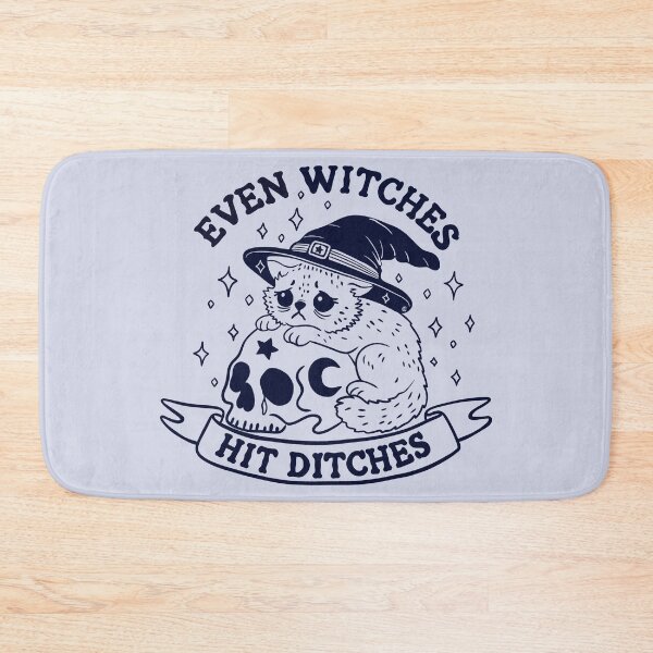 Item preview, Even Witches Hit Ditches designed and sold by Itouchedabee.